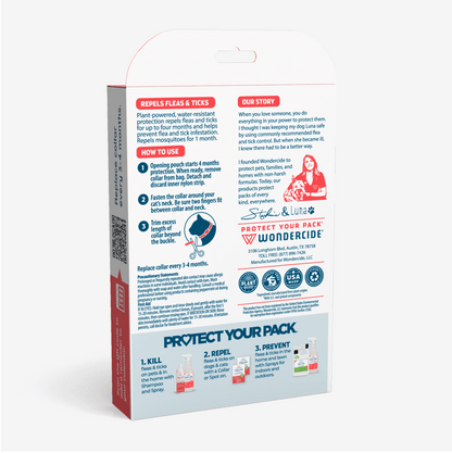 Flea & Tick Collar for Dogs + Cats